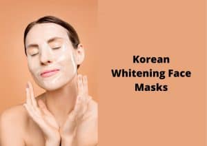 韓国の美白フェイスマスク