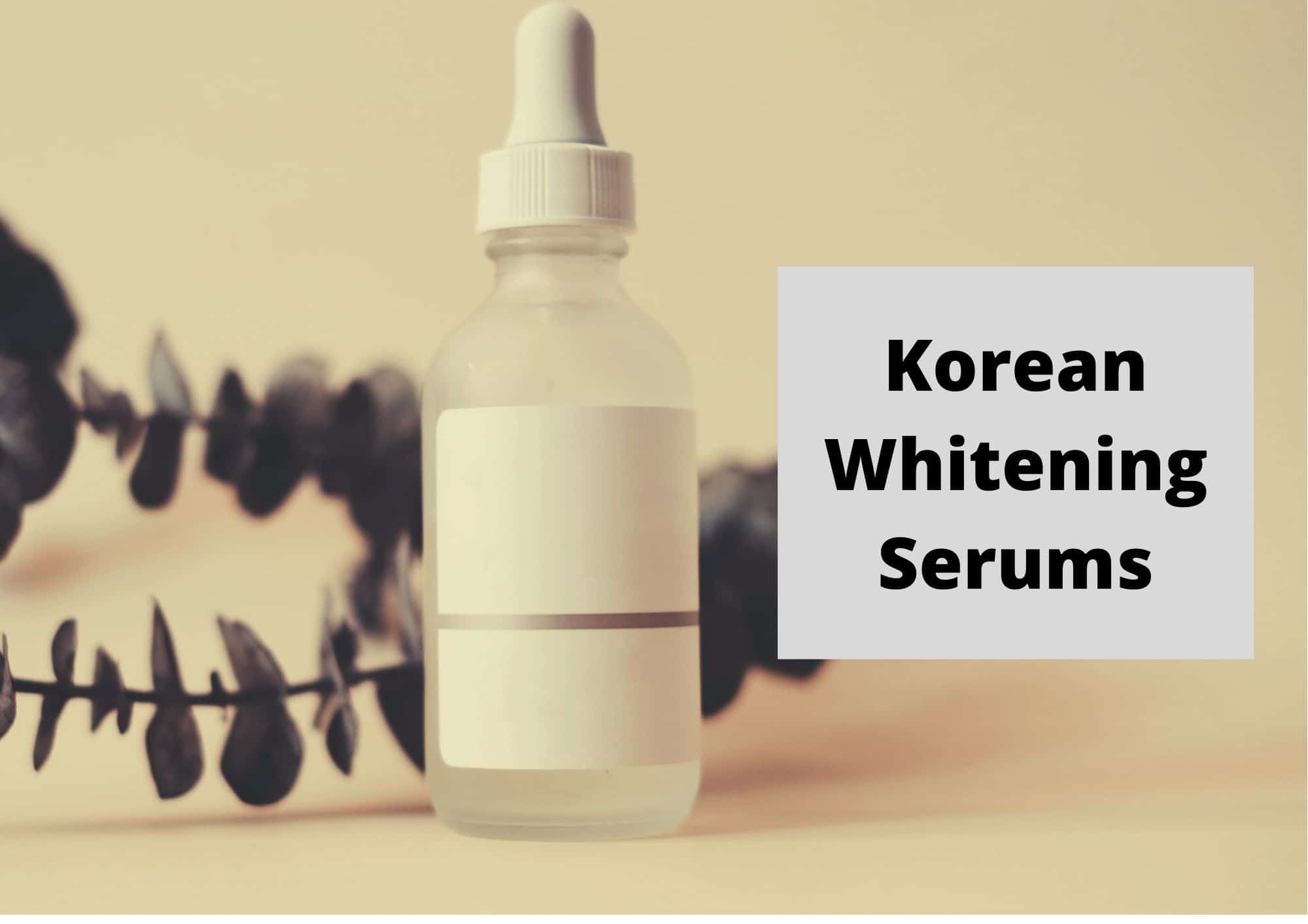 best korean whitening serum