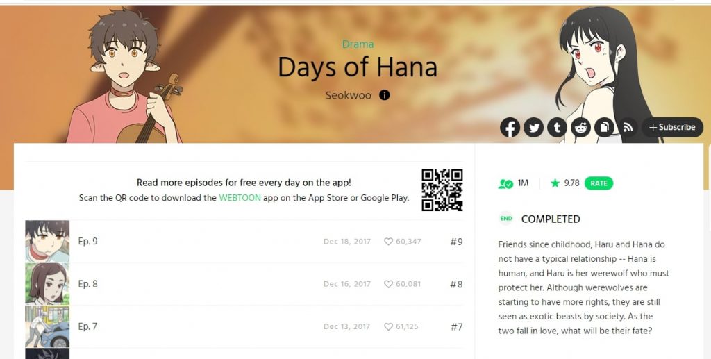 What is the longest Webtoon