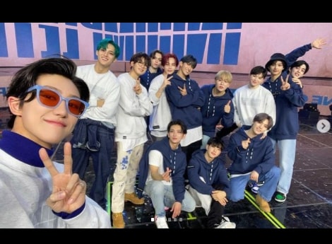 seventeen korean boy band