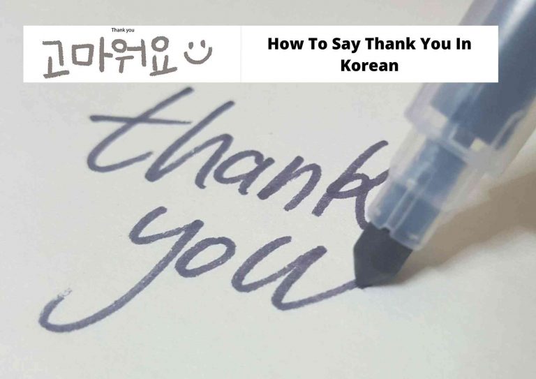How To Say Thank You In Korean 2023