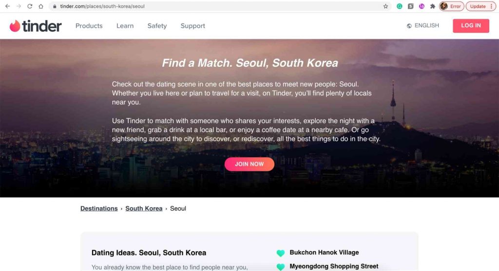 free korean dating app