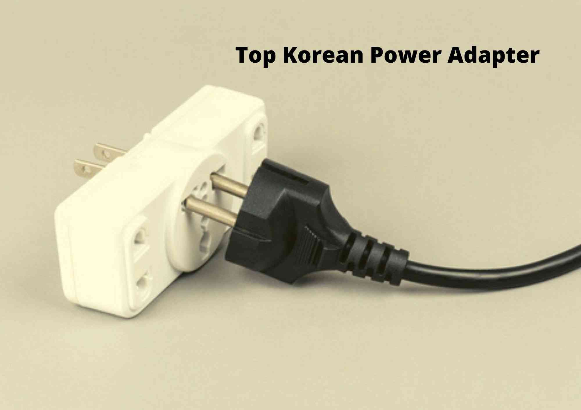 best korea power adapter