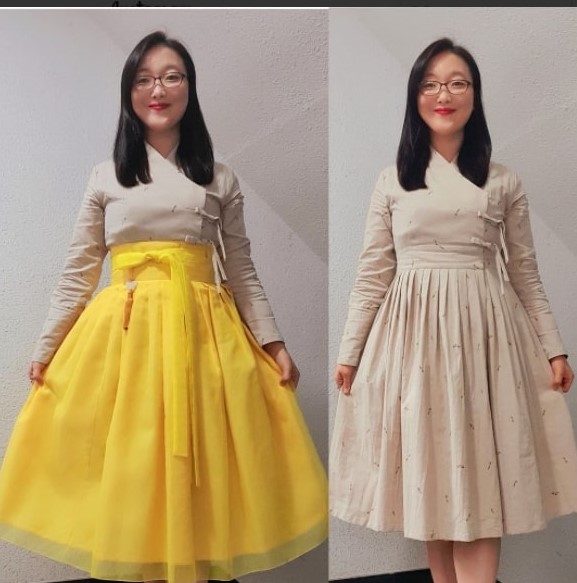 modern hanbok top