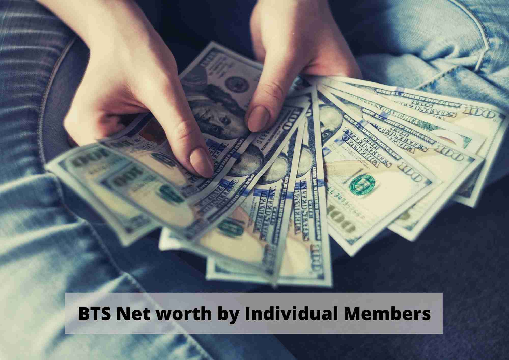 BTS Net worth by individual members