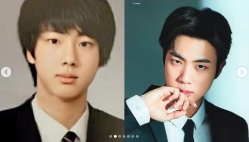 how old was jin when he started bts