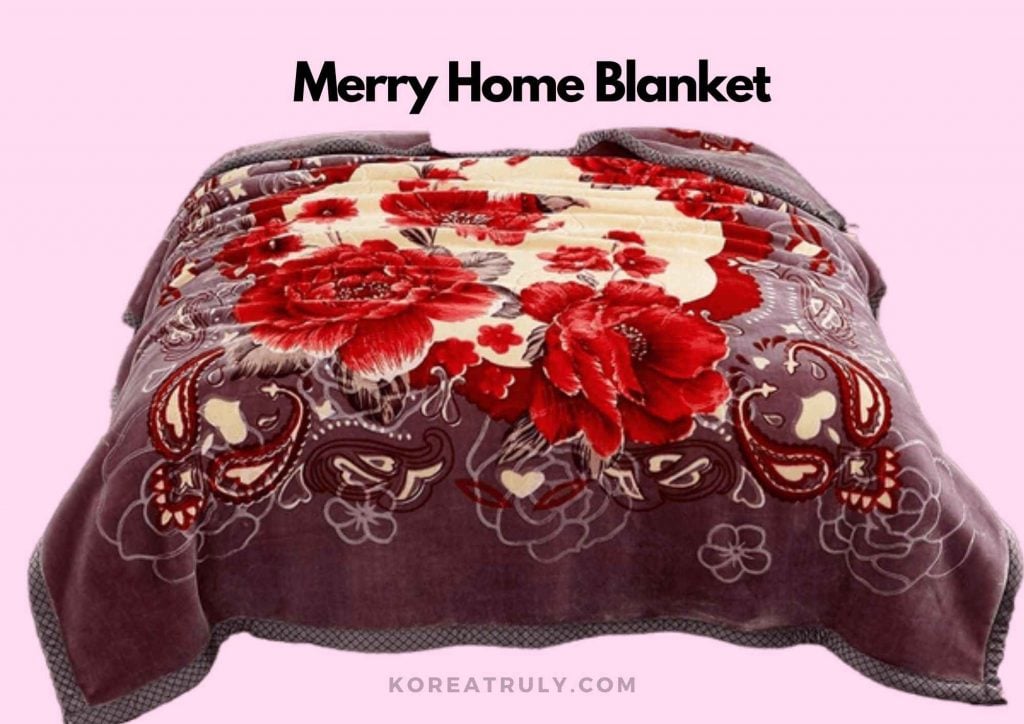 what are korean mink blankets made of