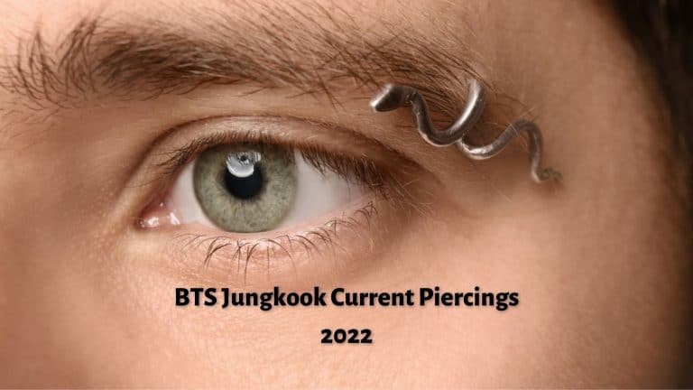 BTS Jungkook Current Piercings 2023