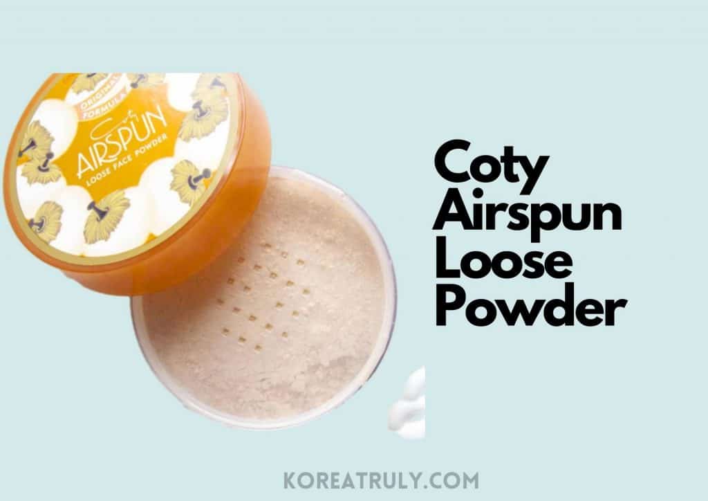 Coty Airspun Loose Face Powder