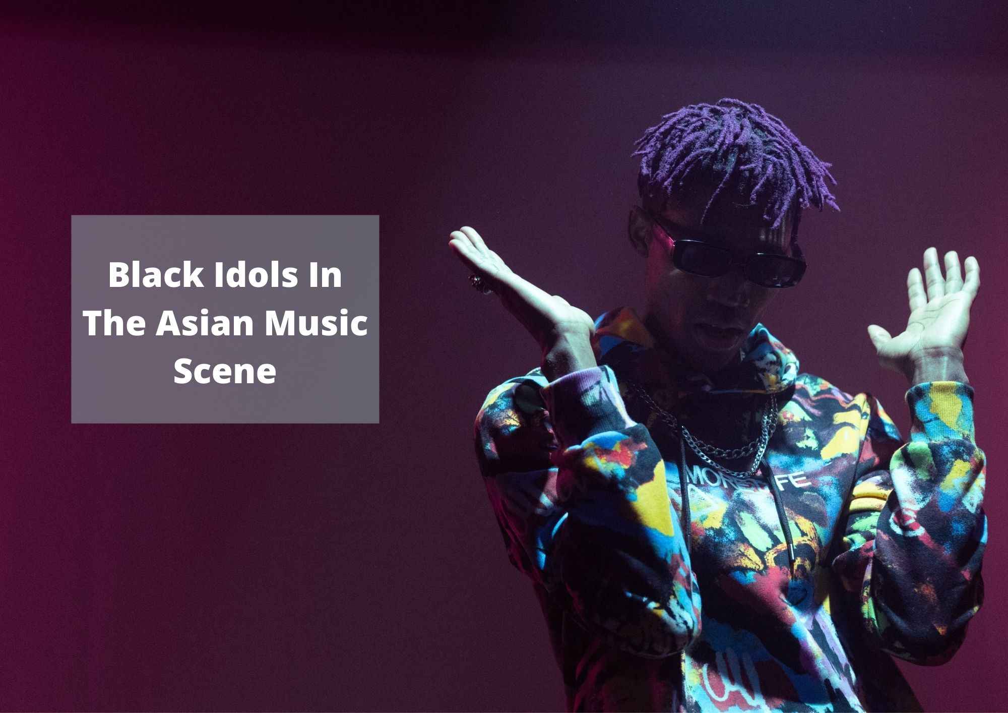 black idols in the asian music scene