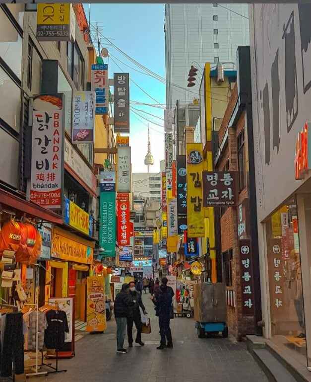 明洞商店街