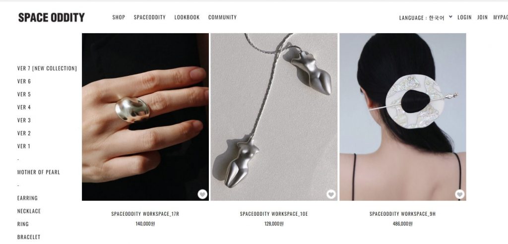 korean jewellery in india