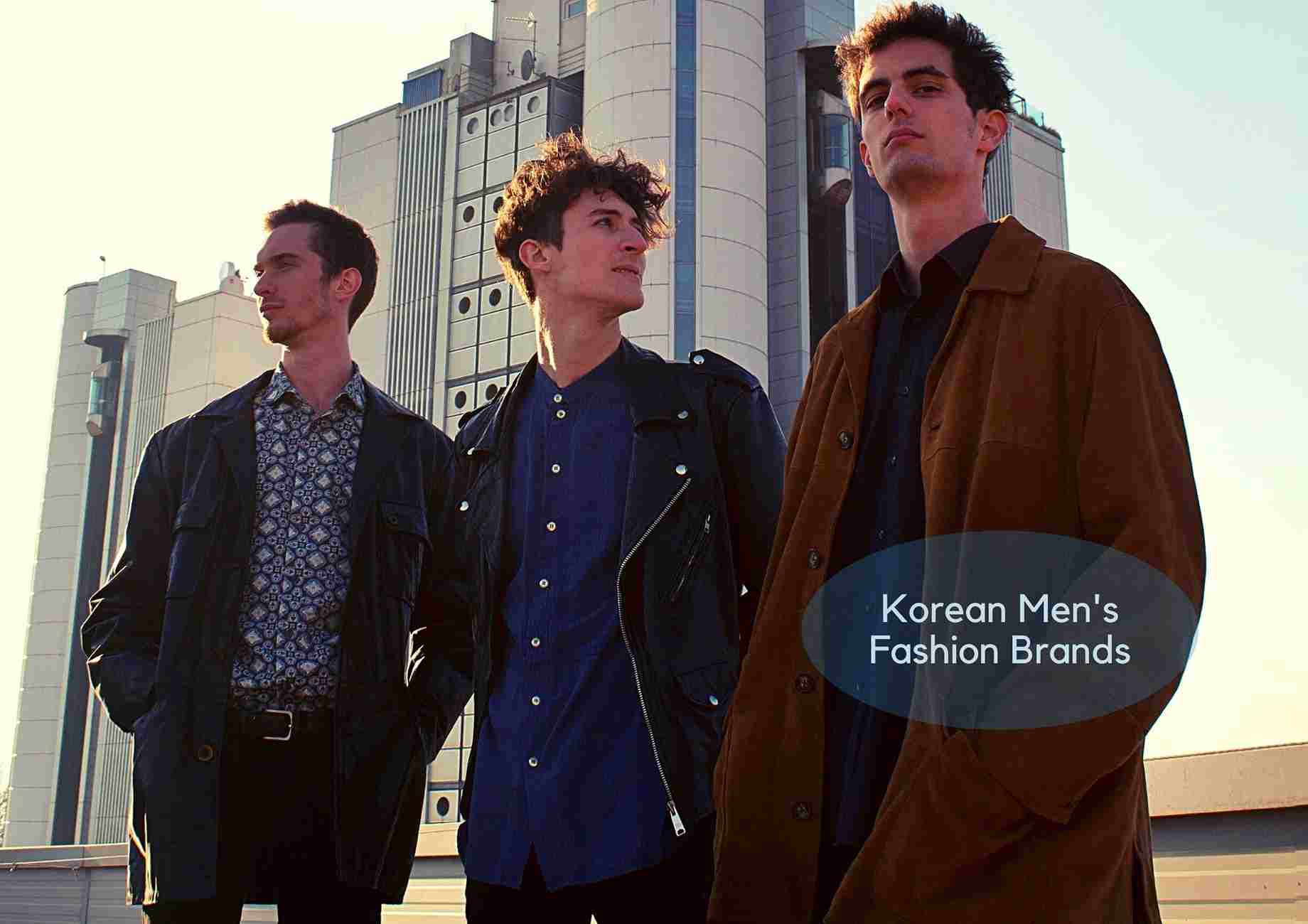 top korean menswear brands