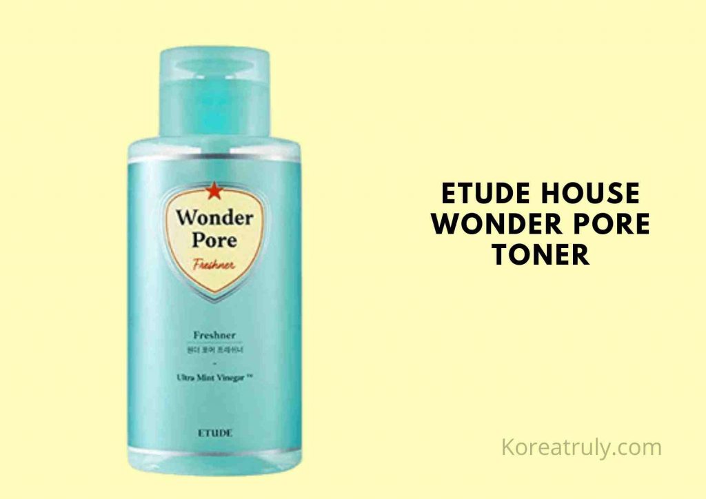 best korean toner for oily skin and large pores