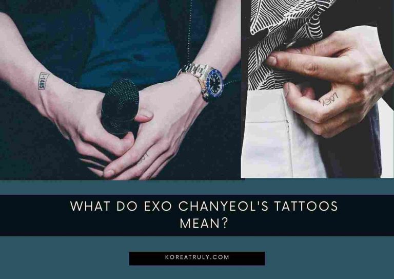 The Special Meanings Behind Exo Chanyeol’s Tattoos | Updated 2023