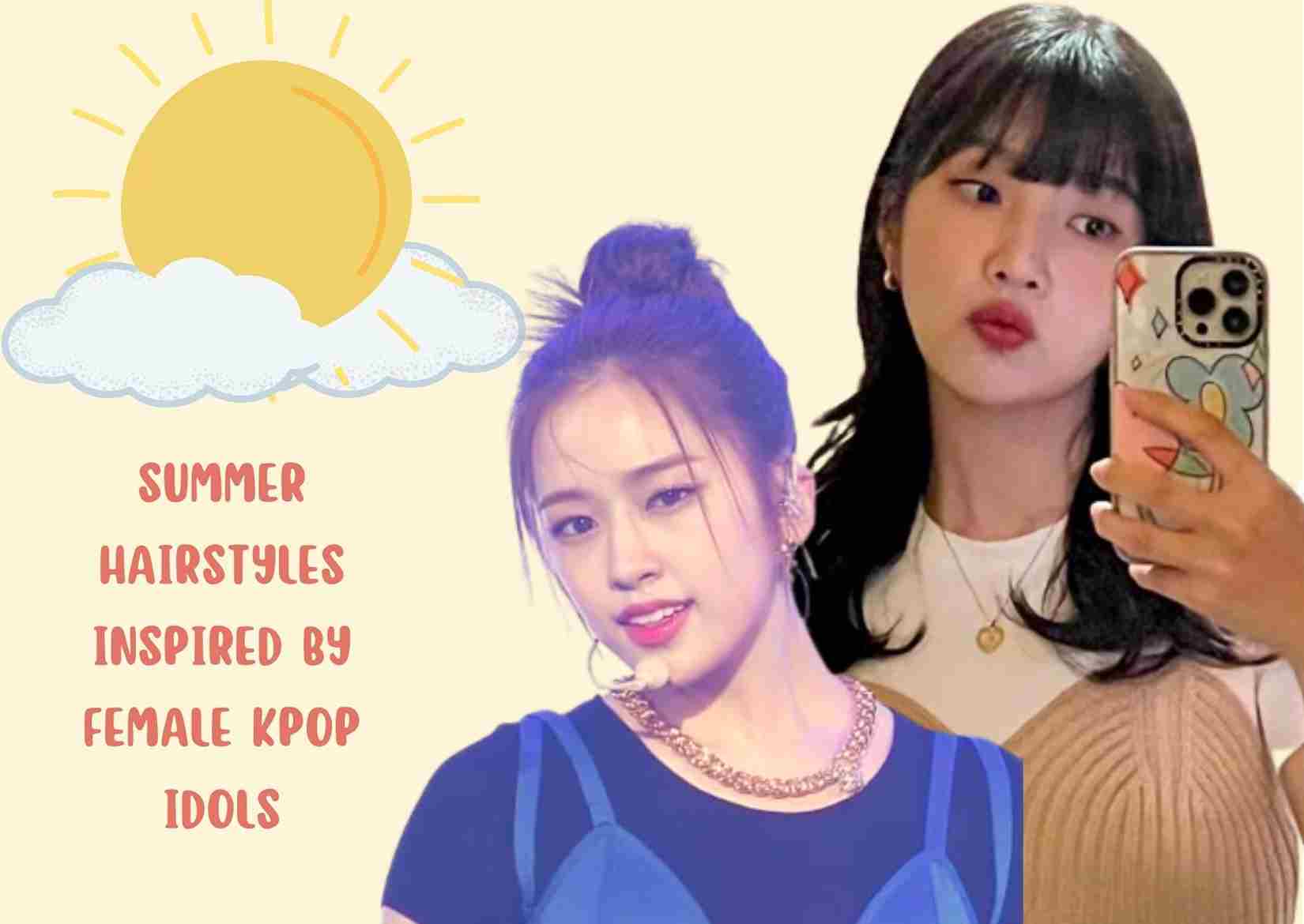 夏の簡単KPOPヘアスタイル
