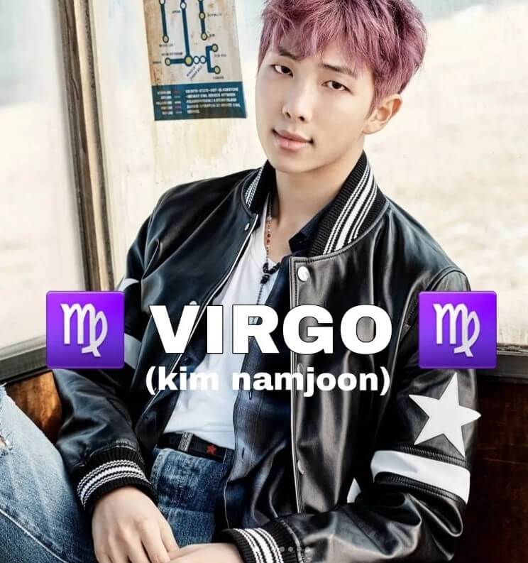 RM soulmate zodiac sign
