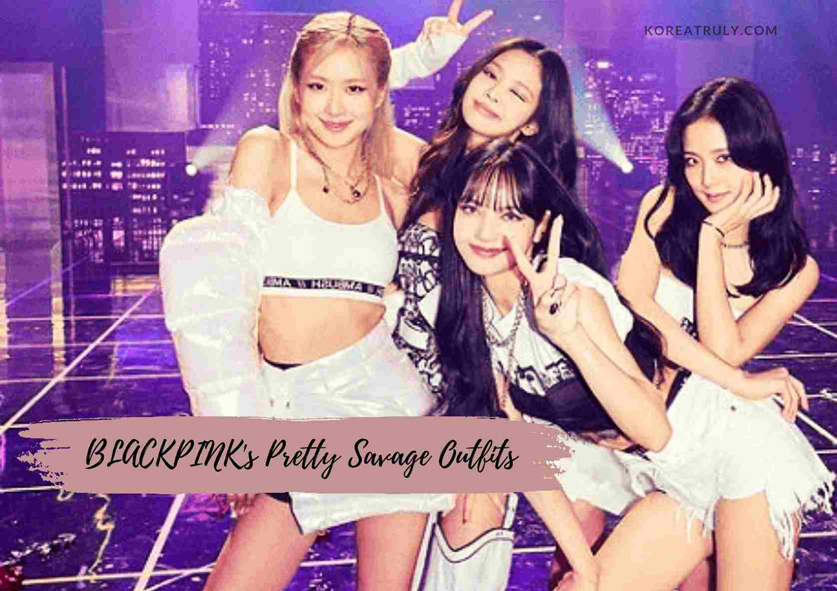 BLACKPINKのプリティ・サバゲー衣装