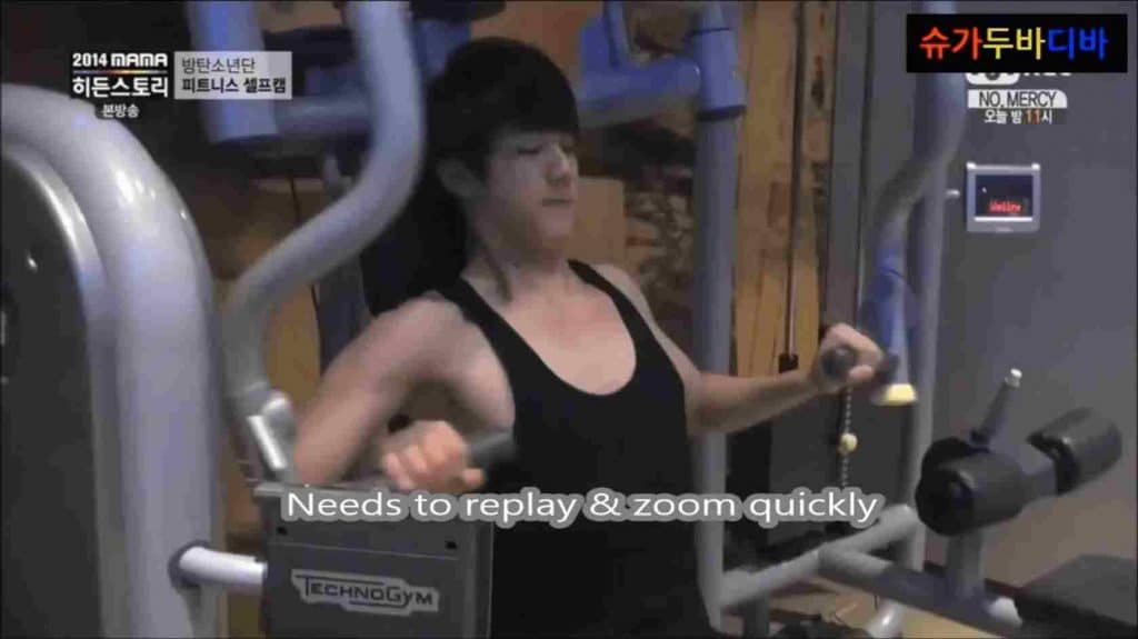 jungkook exercise routine