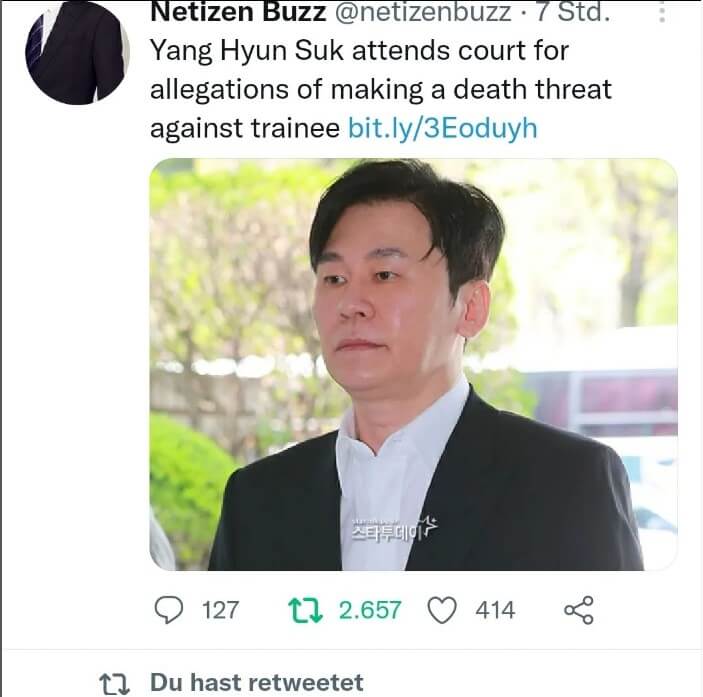 yang hyun-suk controversy