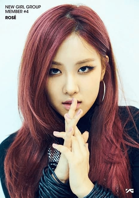 blackpink rose hair color how you like that
