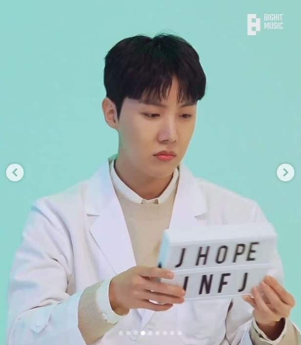 j hope bts mbti personality test