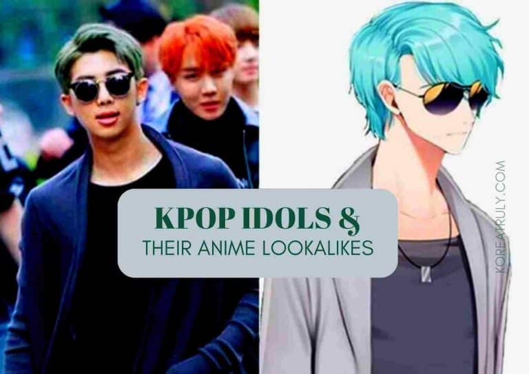 10 Kpop Idols Who Look Like Anime Characters In Real Life 