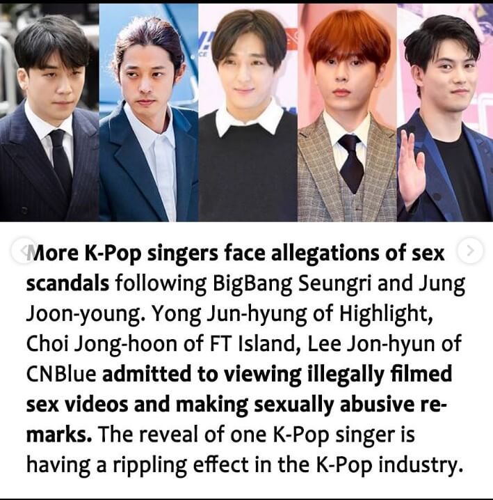 Kpop sex scandal