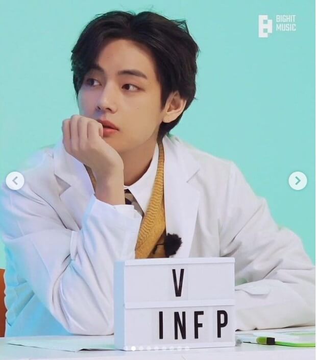 v bts mbti personality