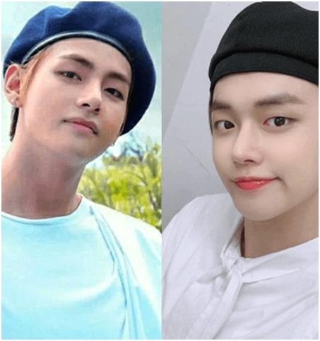 kpop idols who look like taehyung
