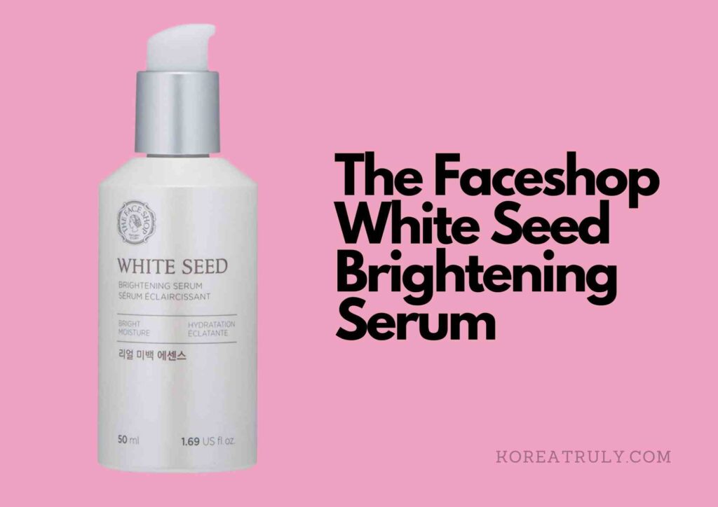 best korean whitening products